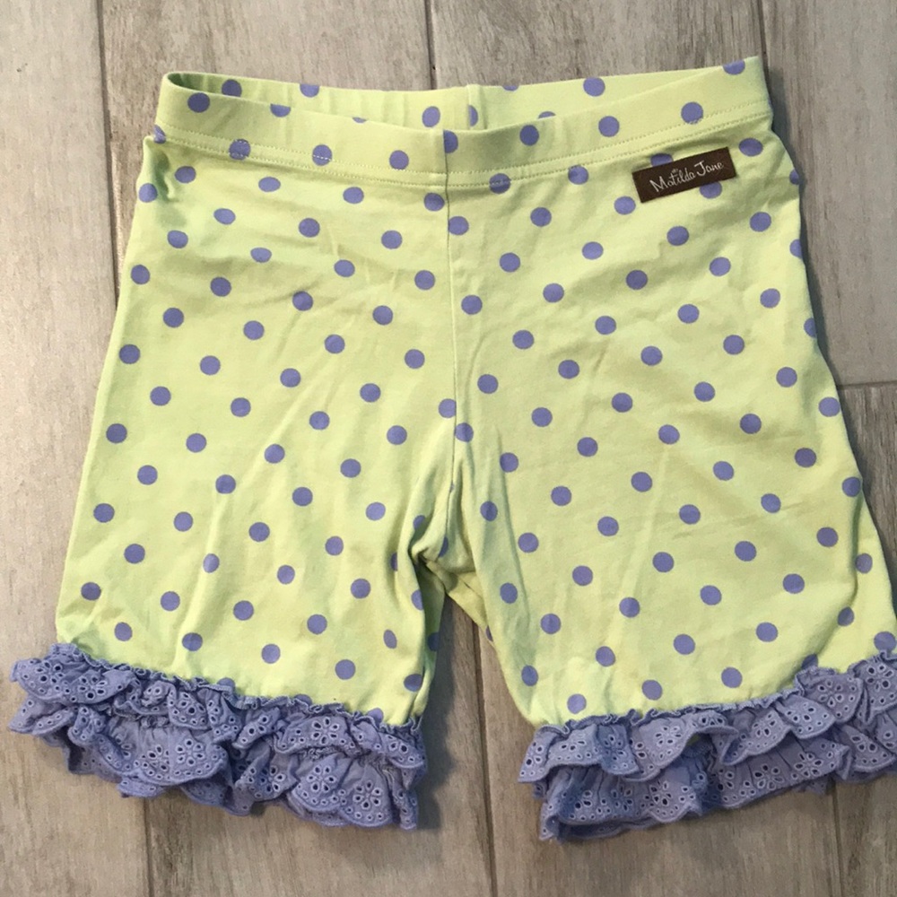 Matilda Jane Girls Ruffle Shorties Size 10